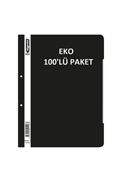 Bigpoint Κρίκοι Συρραπτικού Τύπου Eco Μαύρο x 100 Τεμάχια