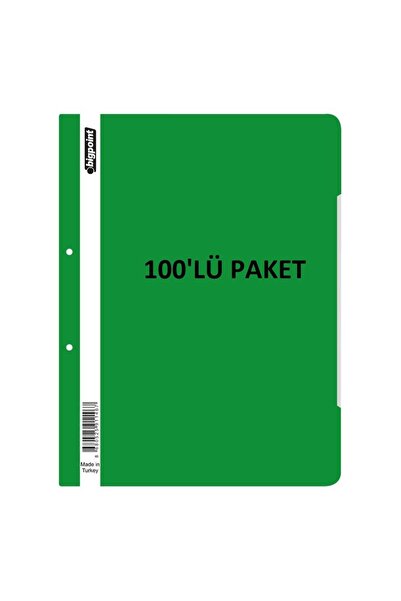 Bigpoint Spiralni registrator zeleni x 100 komada