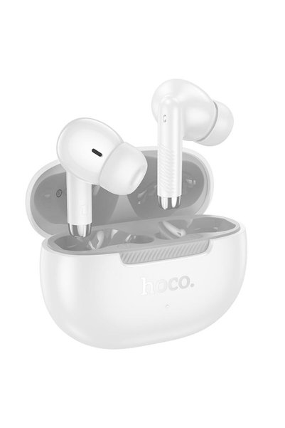 Hoco Casti Wireless, Căști intraauriculare, BT 5.4, 40/320mAh - Star / Alb