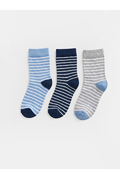 LC Waikiki I Striped Boys' Socks 3-Piece Set from Freezen Store