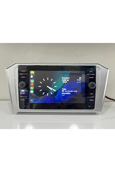 navicars VW PASSAT B8 MİB2 Android Multimedya CARPLAY 4/64 8 ÇEKİRDEK PRO GRİ