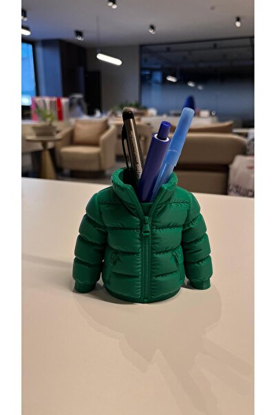 Lucylund Pen Holder - Puffer Mont Design Pen Holder - Special Design Desk Pen...
