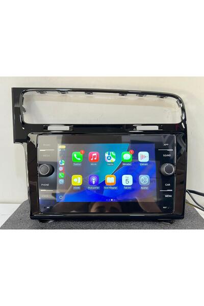 navicars VW GOLF 7 MİB2 Android Multimedya CARPLAY 4/64 8 ÇEKİRDEK PRO SİYAH