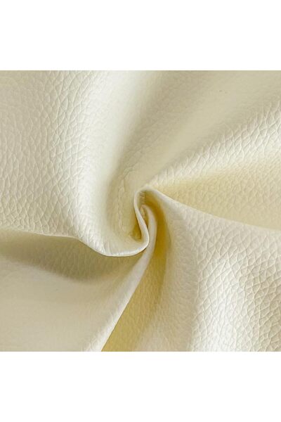 LUXER Folie Piele Ecologică Autoadezivă Creamy White, Rolă XXL 85 x 300 cm – Reconditionare și Retapițare Canapea, Fotolii, Scaune, Interior Auto