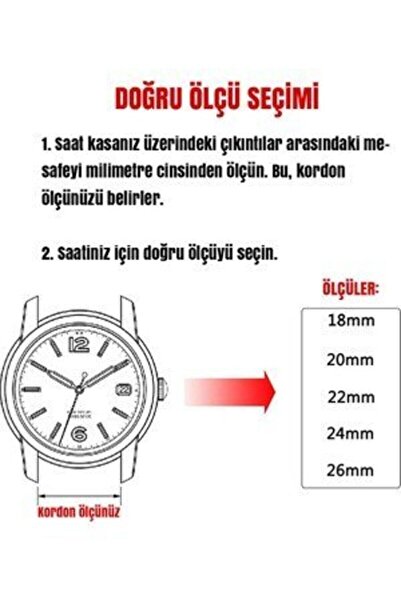 Azzuro 22mm Timsah Desenli Hakiki Deri Taba Renk Saat Kordonu