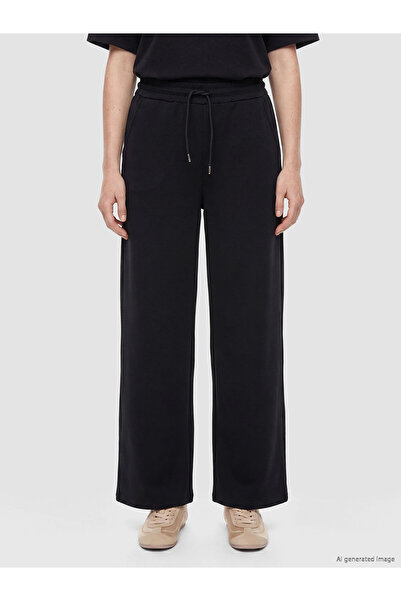 LC Waikiki Lcw Black Soft Touch Women's Sweatpants