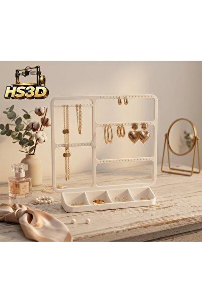 Takı Organizeri Stand - Yüzük, Kolye ve Küpe Organizerı (Şık & Yer Kaplamaz)