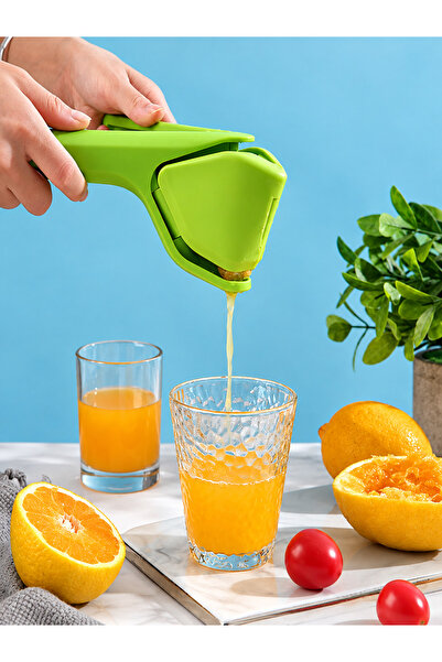 EcoVibe Pratik Manuel Narenciye ve Limon Sıkacağı Meyve Suyu Presi