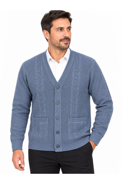 Ekinci Wool Men's Cardigan