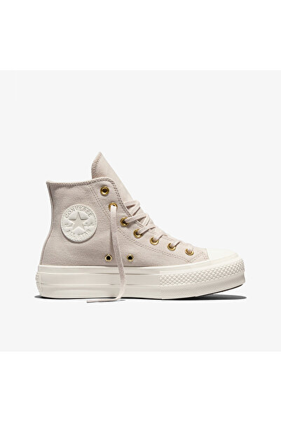 Converse Chuck Taylor All Star Platform Lift Krem Sneaker