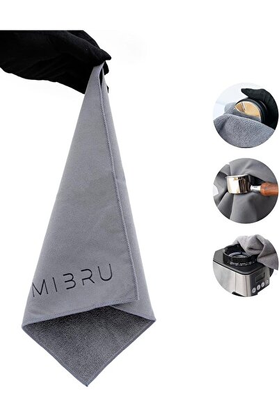 MIBRU Microfiber Tissue Towel 30x30cm for Coffee Tools, Tables, and Machine C...
