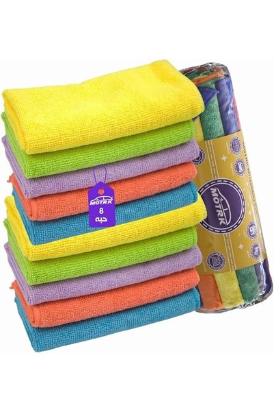 MOTRK microfiber cleaning cloth, Non-Abrasive, Reusable and Washable, Pack of...