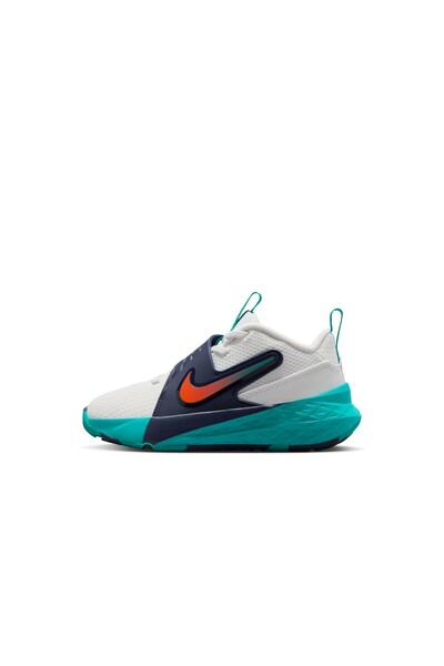 Nike Çocuk Beyaz Team Hustle D 12 (ps) Spor & Günlük Ayakkabı