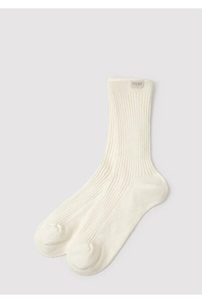 Mavi Women's Ecru Socks Light Ecru Socks