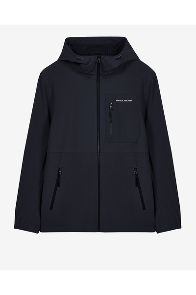 SKECHERS M Full Zıp Trai Jacket Erkek Siyah Mont S2620167-3817