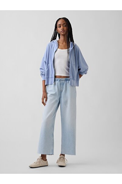 GAP Kadın Açık Mavi Low Rise Easy '90s Jean Pantolon