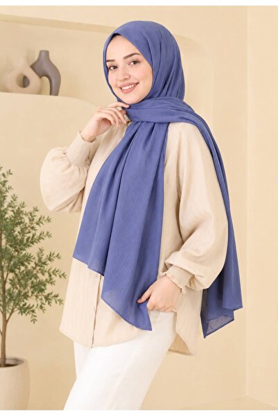 Dimoi Kids Women's Plain Shawl Soft Textured Daily Hijab Shawl Four Seasons