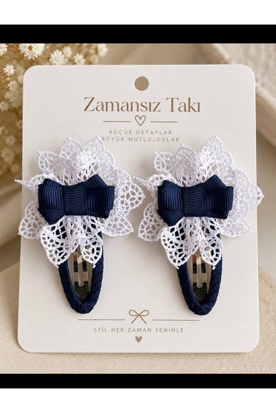 zamansız takı Lace Snap School Buckle