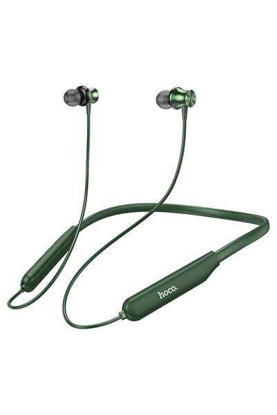 Hoco Casti Wireless, In-Ear, cu prindere la gât, BT 5.3, 200mAh, 30h - Gri