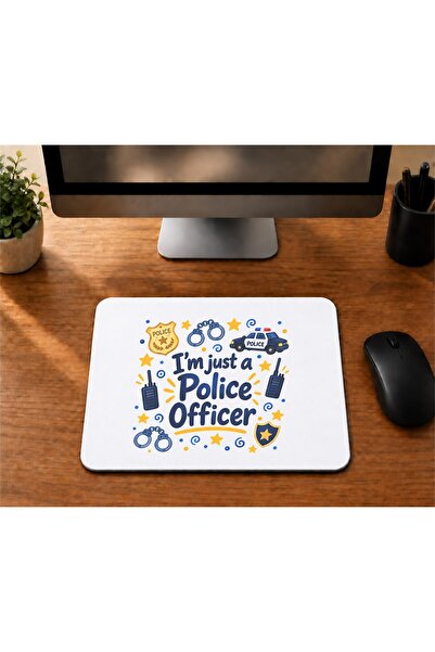 Generic Brand Podloga za miša sa policijskom tematikom - Poklon za policijsku...