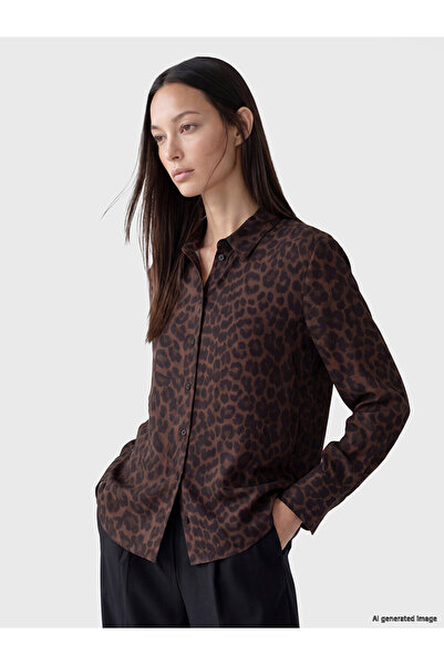 LC Waikiki Leopard print women's shirt