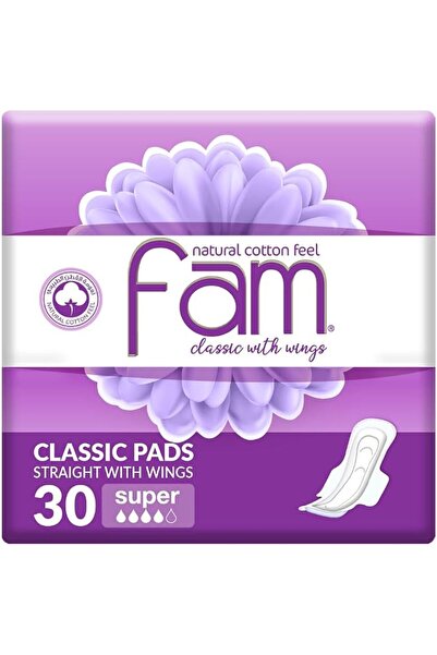 Fam Protect Fam sanitary pads maxi classic with wings super 30 pads