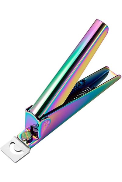 ECVV Acrylic False Nail Clippers, Nail Tip Cutter, Manicure Tool for Salon Ho...