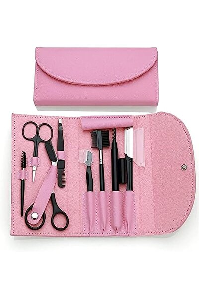 AZONEE Azone 8-in-1 Eyebrow Trimmer Set, Stainless Steel Eyebrow Trimming and...