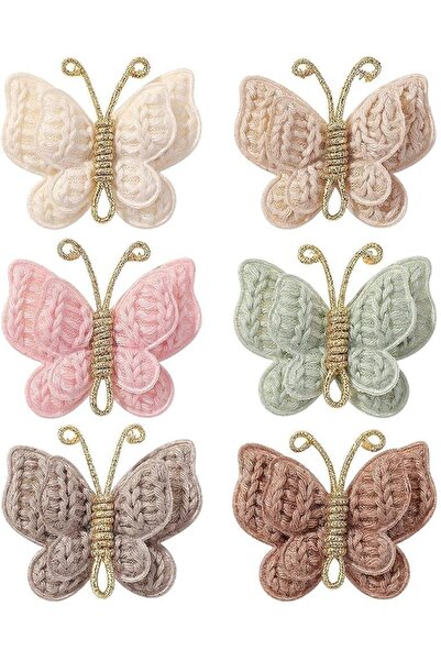 Bukela 6 Pcs Baby Girl Hair Bow Clips Barrettes, Cute Daily Style, Non-Slip B...