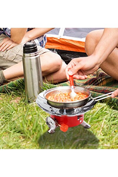 Hope Generic Portable Camping Stove - Mini Outdoor Folding Gas Burner, Windpr...