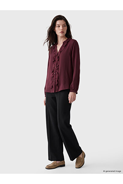 LC Waikiki Vizyon New Season Black Soft Touch Women's Sweatpants