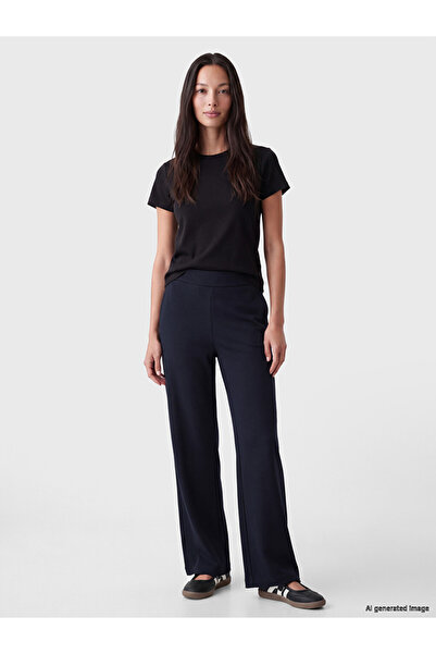 LC Waikiki Vizyon New Season Navy Blue Soft Touch Women's Sweatpants
