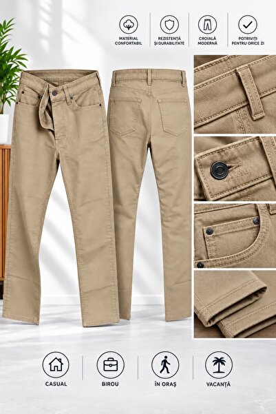 Amazon Essentials Ανδρικά Casual Τζιν, Βασικά, Μπεζ