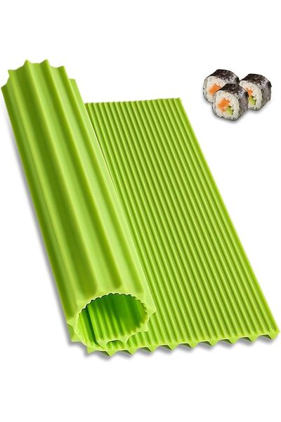 GENERAL Mikacoz Silicone Sushi Mat, DIY Sushi Roll Maker for Beginners, Sushi...