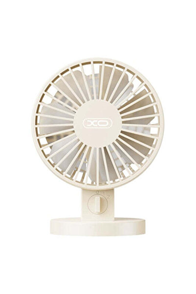 Xo Ventilator De Birou XO-MF82, Ajustabil, Acumulator 2000mAh - Bej