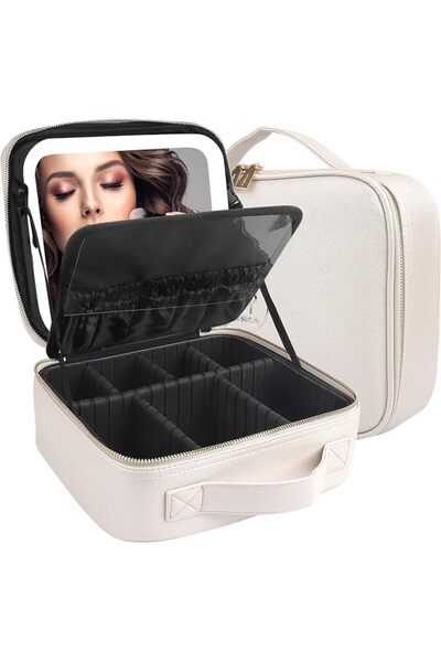 MOMIRA Travel Makeup Bag - Beige