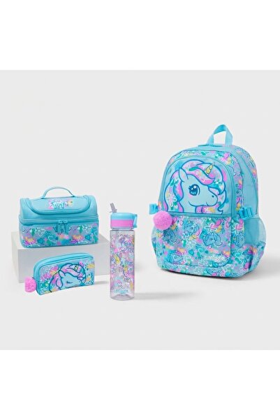 SMIGGLE Bright Eyes Unicorn Okul Sırt Çantası 4’lü Set