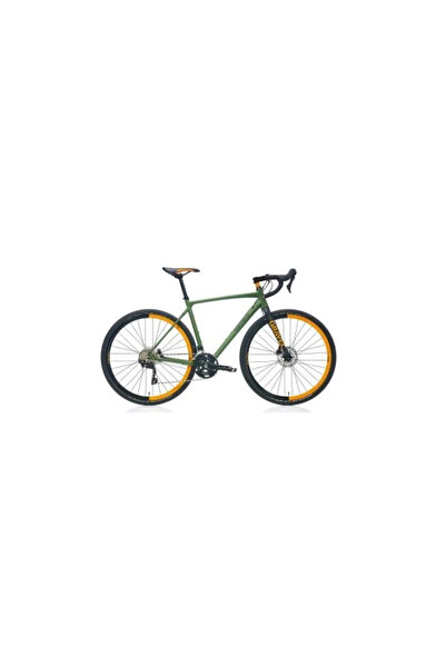 Carraro Gravel G2 20-V Hd Yol Bisiklet Haki-siyah-turuncu 55 Cm