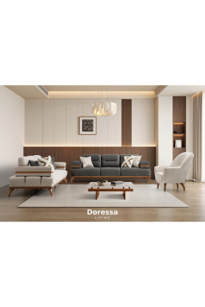 Doressa Living Pearl 1 Koltuk Takımı
