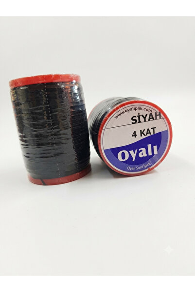 suni ipek iğne oyası ipi renk no siyah