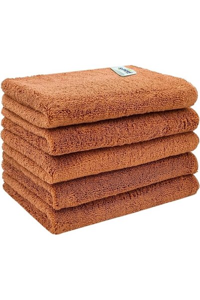 SOFTSPUN مناشف تنظيف من الألياف الدقيقة عالية الجودة، 40x60 سم، مجموعة من 5 ق...