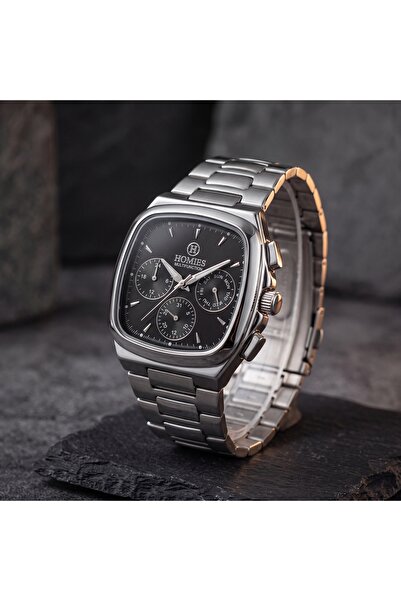 Homies Luxury Design Steel Band Men's Wristwatch |   Premium Series