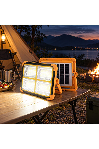 HU.STORE 3 Color 300W Solar Energy Powered Floodlight