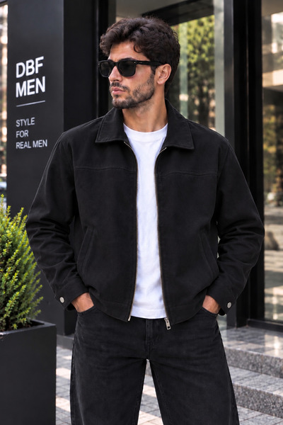 Erkek Regular Kalıp %100 Pamuk Ceket