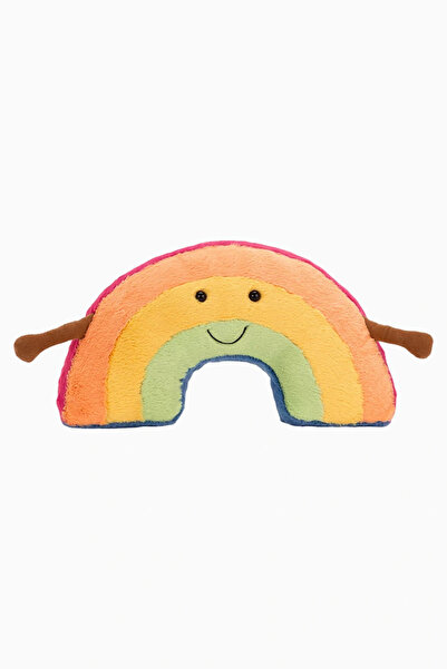 Jellycat لعبة أميوسبلز قوس قزح المحشوة 17 سم