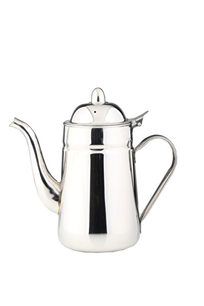 Generic Indian Stainless Steel Dallah Pot, 2.5 Liters, Model SI 1012-25
