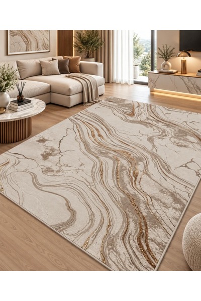 OEM Covor modern Almira Bej Ivory 150 x 230 cm