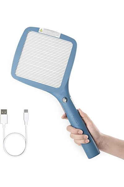 Mafiti Electric Bug Zappers，Rechargeable Mosquito Zapper Bug Zapper Racket Fl...