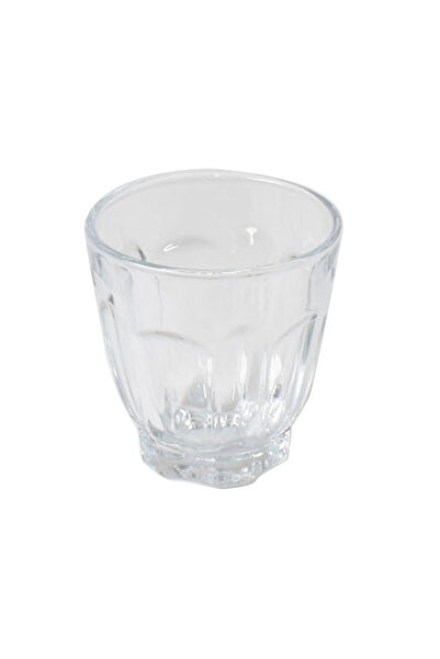 Generic Transparent Glass Tea Cups Set 6 Pieces 90 ml MAS8425