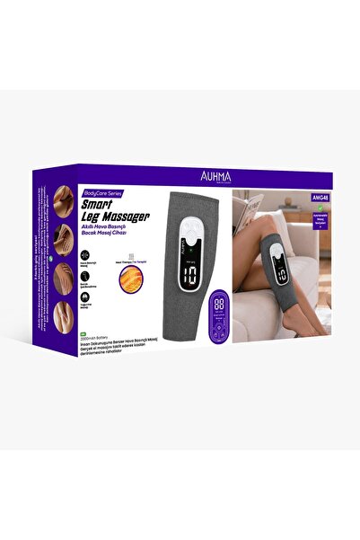 auhma Masaj Aleti Isı Terapili, Hava Basınçlı, Göstergeli 2000mAh, Akıllı Bac...